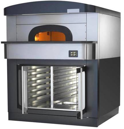 Neapolitan pizza oven | electric | expansion chamber | hood | 6x30 cm | 515 °C