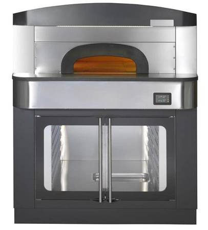 Neapolitan pizza oven | electric | expansion chamber | hood | 9x30 cm | 515 °C