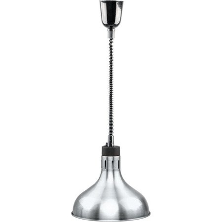 Pendant food warming lamp, silver, P 0.25 kW, U 230 V 692610 STALGAST