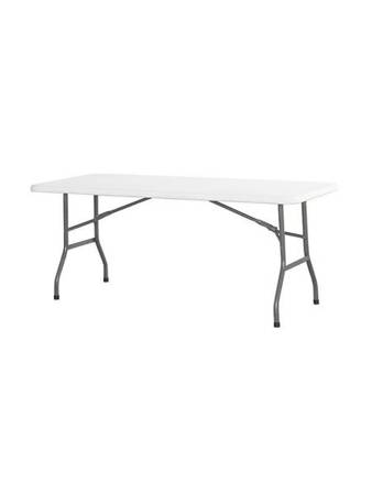 Rectangular catering table, folding, dimensions. 1830x740x760 mm HENDI 810910