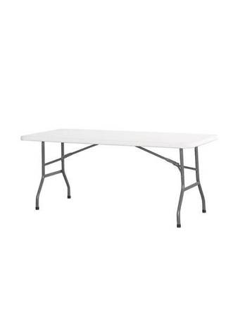 Rectangular catering table, with dimensions. 1800x740x740 mm HENDI 810897