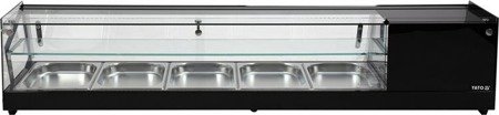 Refrigerated display case 5x1/2 GN 175x39x37 | YG-05007