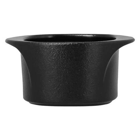 SUGGESTIONS/ Staged Dishes 9x9 cm, 330 ml black TOM-GAST code: R-NFSTSQDD09-12