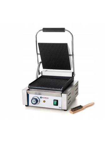 Single contact grill - fluted top and bottom HENDI 263501