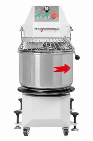 Spiral mixer for heavy dough RQS30A | 30 liters | 400V