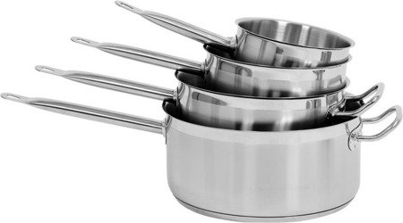 Stainless steel saucepan with lid 24x11CM 5L | YG-00062