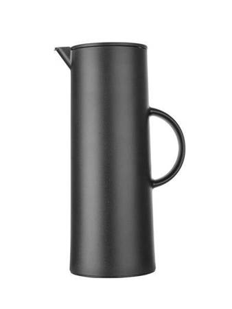 Thermos with glass insert with push button 1 l HENDI 449615