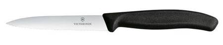 Victorinox Swiss Classic Vegetable Knife, serrated, 100mm, black HENDI 6.7733