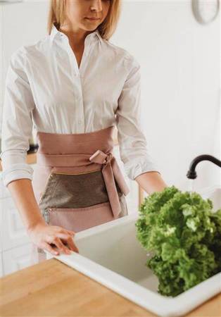 Women's cooking wrap | short apron | Anden line | 21-2SW