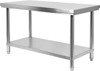 CENTER FOLDING TABLE WITH SHELF 1600×600×H850
 | YG-09005