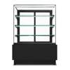 Dolce Visione Premium 900 refrigerated confectionery display case | illuminated plinth | 900x690x1300 mm