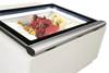 Ice cream display case | display case | 3 trays 360x165x120 mm | led | white | RQ9205