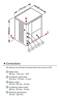 Ice cube maker | Frozen Run ice maker | 200 kg/24h | air cooling system | CV475A