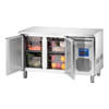 Refrigerated table 2 door, unit on the right side, V 282 l STALGAST 831026