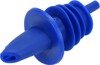 STOPPER WITH TUBE PLASTIC BLUE | YG-07126