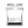 Wall table with shelf | 1000x600x850 mm | bolted