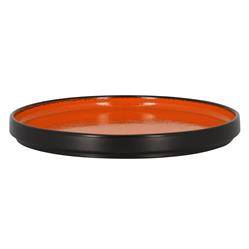 FIRE Flache Platte, rund 23 cm orange TOM-GAST Code: R-FRNOLD23OR-6