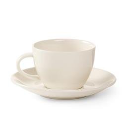 Kaffeetasse Untertasse - 6er Set. HENDI 797945