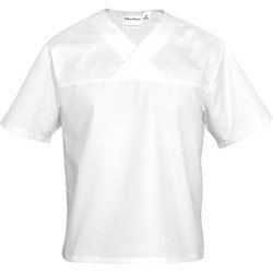 Kochbluse, unisex, Rundhalsausschnitt, kurzarm, weiß, Größe XL 634105 STALGAST