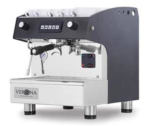 ROMEO Kaffeemaschine, 1-Gruppen, automatisch, schwarz HENDI 207642