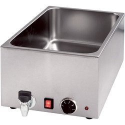 Verstellbare Bain-Marie mit Hahn für GN 1/1 und H 200 mm, P 1,2 kW, U 230 V 741205 STALGAST