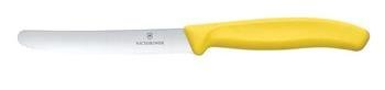 Victorinox Swiss Classic Tomatenmesser, abgerundete Spitze, Wellenschliff, 11 cm, gelb HENDI 6.7836.L118