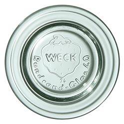 Weck-Glasdeckel 40 mm, 6 Stück. TOM-GAST-Code: WE-40