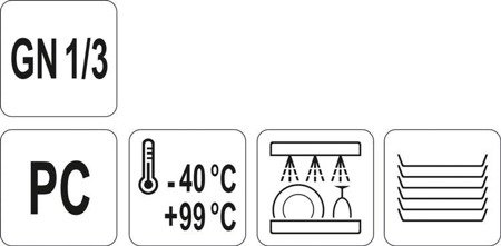 DECKEL GN 1/3 STK
 | YG-00436