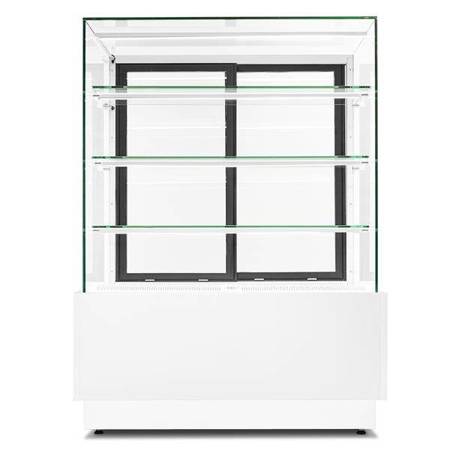 Dolce Visione Basic 900 BIANCO Süßwarenvitrine | 900x690x1300 mm | innen weiß