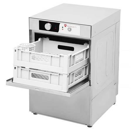 Gläserspülmaschine RQ350D | Korb 350X350 | 430X480X660mm | 2,65kW | 230V