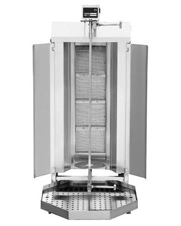 Gyros | Gas Kebab-Toaster | 4 Brenner | 60kg Tragkraft KLG221