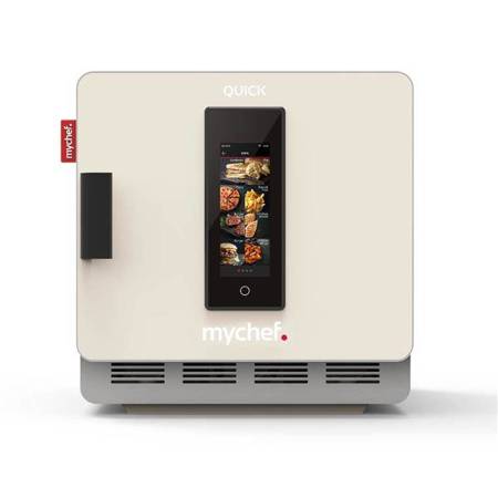 Schneller Umluftofen | Umluftheizung | Touch Control Panel | 3,6 kW | 230V | 397x598x410 mm | QUICK 1T BEIGE