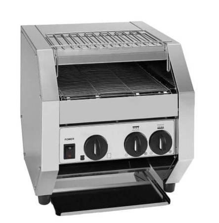 Toaster mit Durchreiche-Toaster | 2 Scheiben | unabhängige Ober- und Unterhitze | 2,1 kW | 700 Stück./h | 340x410x360 | RQ18051