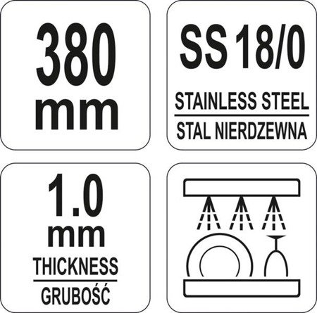 WINKELSPACHTEL - SCHMAL 255/ 385 MM | YG-02415