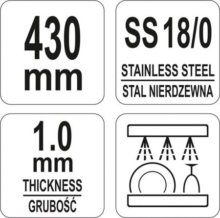 WINKELSPACHTEL - SCHMAL 300/ 430 MM | YG-02416