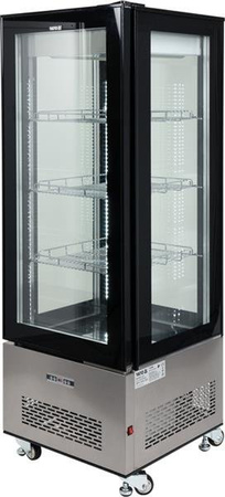 Kühlregal 400L 65x65x190 schwarz | YG-05068