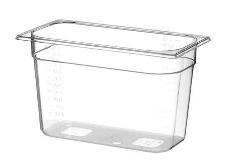 Pojemnik GN z poliwęglanu, 1/3-200mm HENDI 861509
