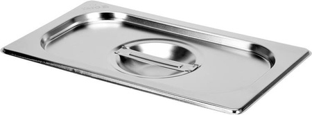 POKRYWKA DO POJEMNIKA ZE STALI NIERDZEWNEJ GN 1/4 | YG-00373
