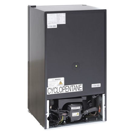 Szafa chłodnicza przeszklona DC98BB | czarna | LED | 88l