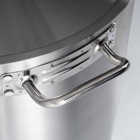 Medium pot without lid, steel, O 240 mm, V 6 l STALGAST 012241