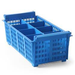 Pojemnik na sztućce z tworzywa, 8-częściowy HENDI 871102