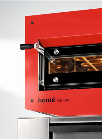 Piec do pizzy elektryczny Cuppone Home HE 400 | jednokomorowy | panel dotykowy | 400x400 mm | HE400/1 TS/FN | czarny