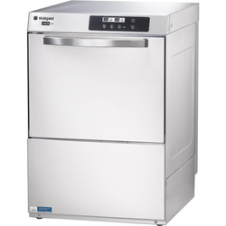 Zmywarko-wyparzarka Power Digital z pompą płuczącą i dozownikiem, 6,65 kW, 400 V, Stalgast 801565