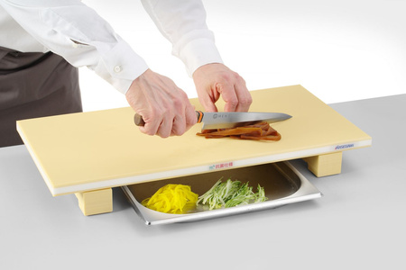 Podstawka pod deskę do sushi, 45×50×300 mm, Hasegawa, beżowy, 300x50x(H)45mm | 513828