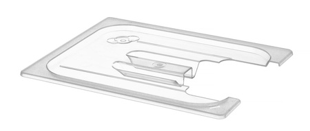 Pokrywka do pojemników GN z poliwęglanu z wycięciem na sous vide HENDI 864234