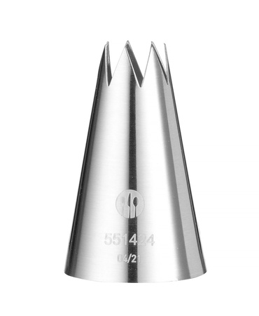 Końcówki do rękawów karbowane, stalowe - zestaw 5szt. w różnych r HENDI 551790