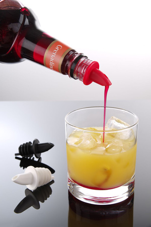 Nalewak - zest. 6 szt. - 2 szt. czarne, 2 szt. białe, 2 szt. czerwone HENDI 599440