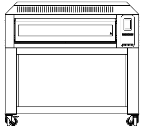 Piec elektryczny do pizzy | jednokomorowy | z podstawą | 9x30 cm | COMP - 1S L9 | RESTO QUALITY COMP - 1S L9