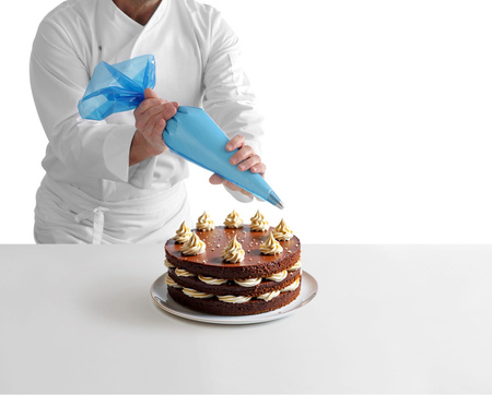 Worki do szprycowania jednorazowe HACCP, antypoślizgowe, niebie HENDI 557303