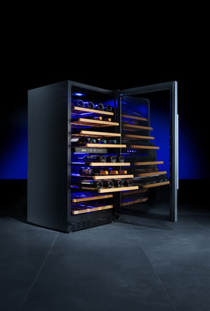 Lodówka do wina 2-strefowa, 72 butelki  | HENDI 237557